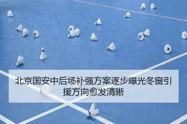 北京国安中后场补强方案逐步曝光冬窗引援方向愈发清晰